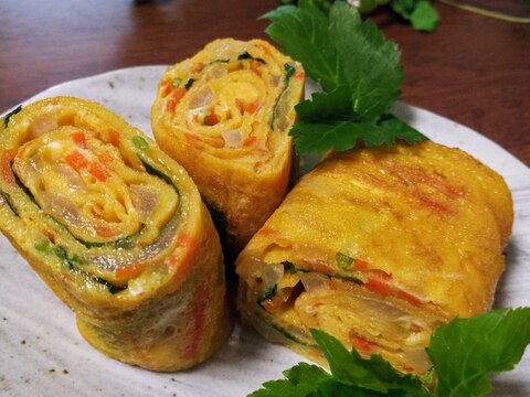 お弁当にオススメ♡玉子丼風味の卵焼き